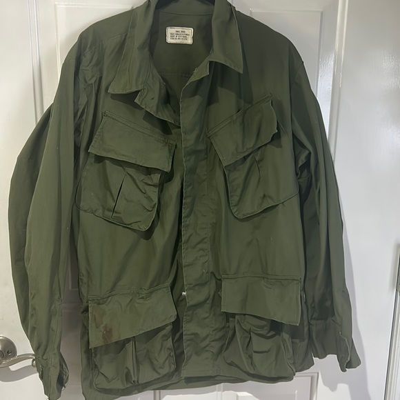 Official army, Vietnam, jacket,slant pocket - Picture 1 of 10